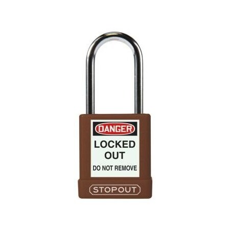 Accuform STOPOUT PLASTIC BODY ALUMINUM KDL820BR KDL820BR